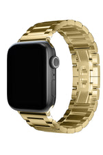 Apple Watch Uyumlu Gloss Loop Çelik Kordon Gold  bikordon