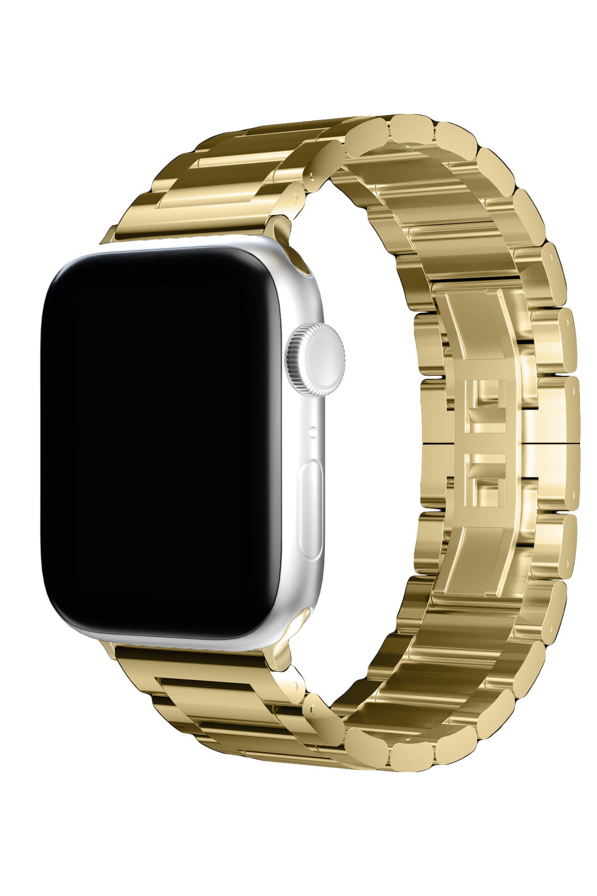 Apple Watch Uyumlu Gloss Loop Çelik Kordon Gold  bikordon