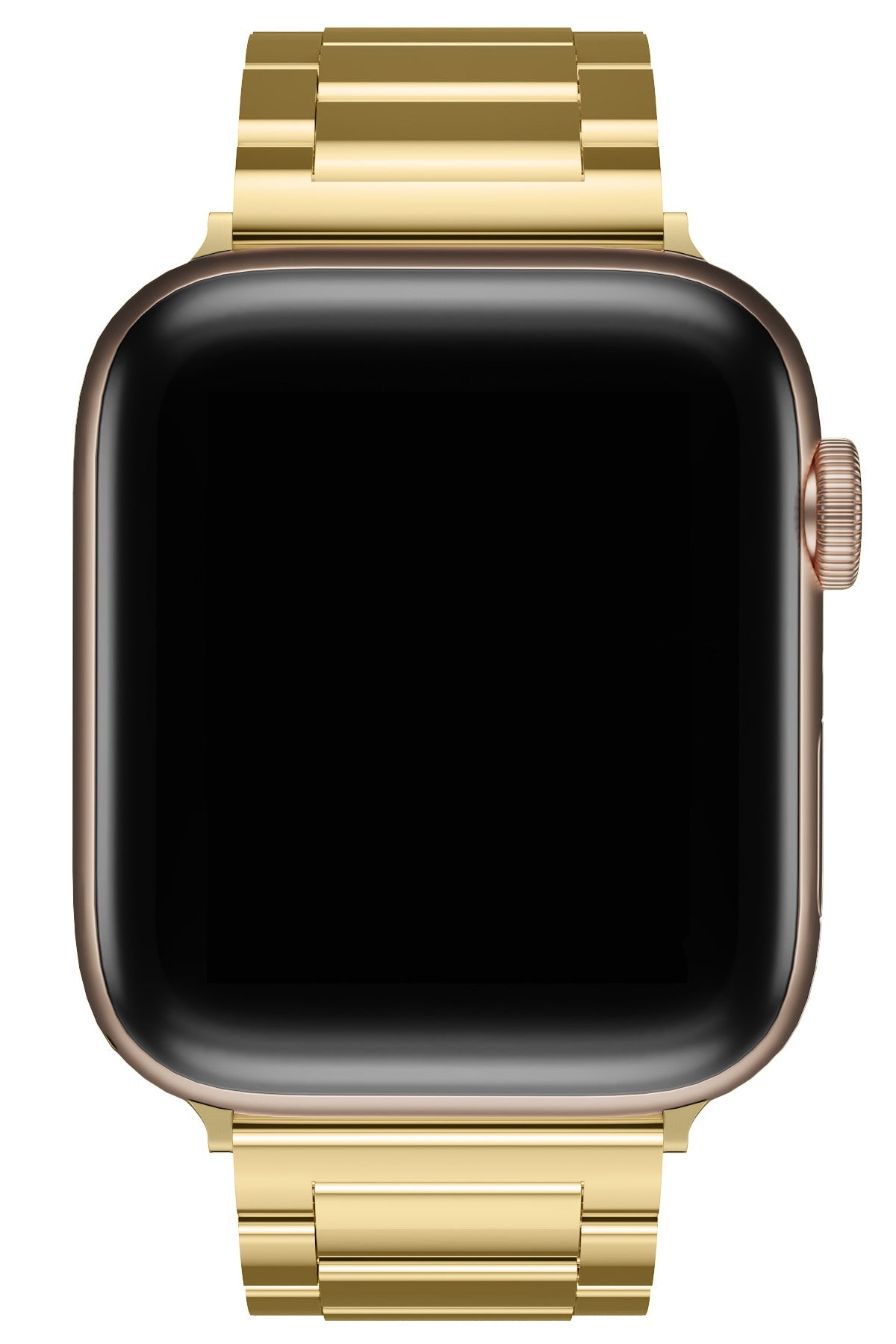 Apple Watch Uyumlu Gloss Loop Çelik Kordon Gold  bikordon