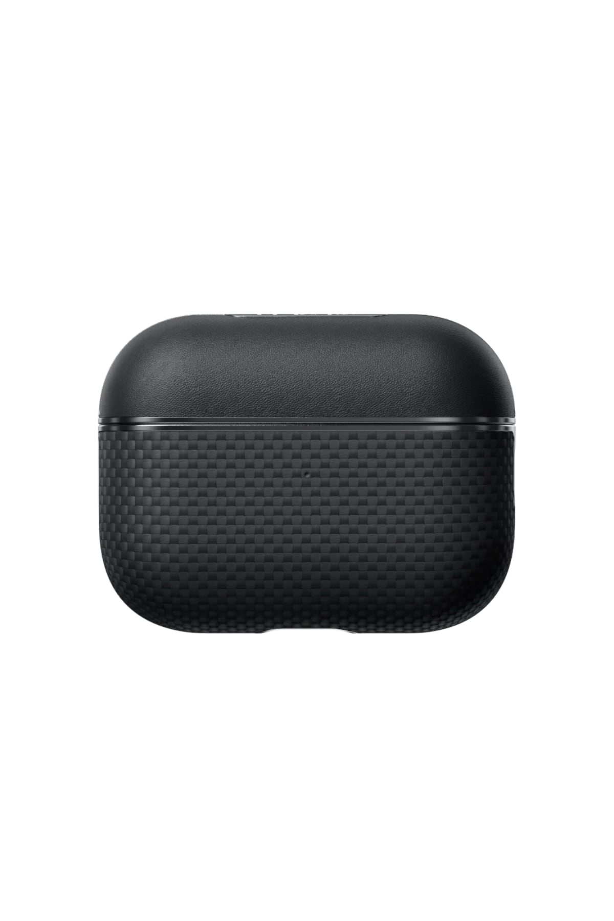 Aramid Fiber MagSafe Uyumlu AirPods Pro 2 Kılıf Black-Gray Twill Pitaka
