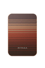 Pitaka Aramid Fiber Qi2 Magsafe uyumlu Manyetik Powerbank Sunset Pitaka