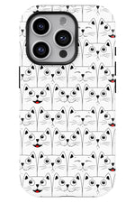 DuoShield iPhone 16 Pro Max Kılıf - Cats | Magsafe Uyumlu Bikordon