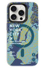 Benks City iPhone 16 Pro MagSafe Uyumlu Kılıf Mavi Benks