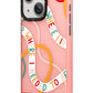 Youngkit Sweet Language Bethany Green Tasarımlı iPhone 15 Plus uyumlu Kılıf Kum Pembe