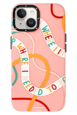 Youngkit Sweet Language Bethany Green Tasarımlı iPhone 15 uyumlu Kılıf Kum Pembe Youngkit