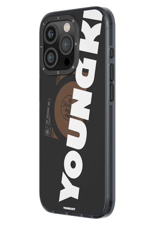 Youngkit Binfen iPhone 15 Pro Max Magsafe Uyumlu Siyah Kılıf