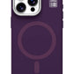 Youngkit Bitty Cream iPhone 14 Pro Max Magsafe Uyumlu Standlı Silikon Kılıf Mor