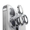 Casebang Gem iPhone 13 Pro / 13 Pro Max Camera Lens Protector - Silver grey