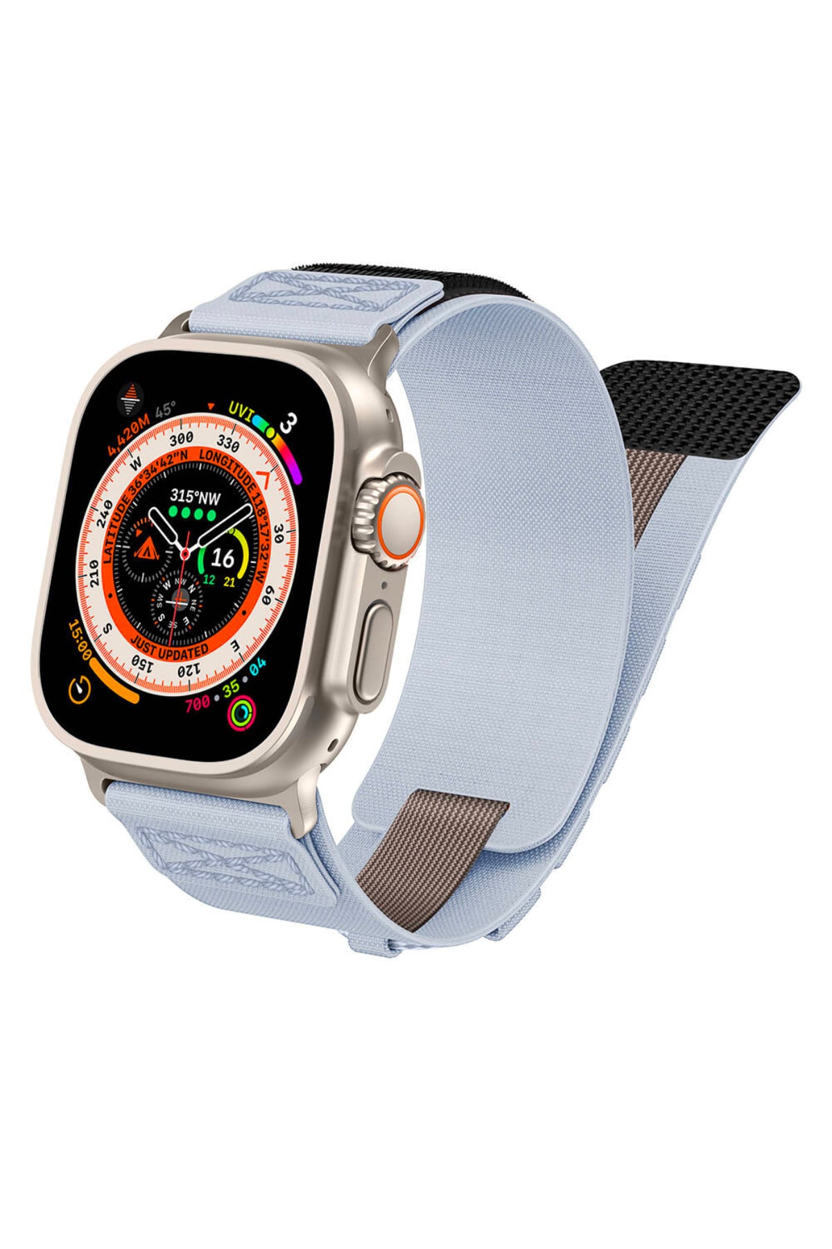 Apple Watch Uyumlu Tactical Loop Kordon Coin  bikordon