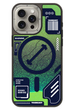 Youngkit Galaxy iPhone 15 Pro Uyumlu Kılıf Yeşil Youngkit