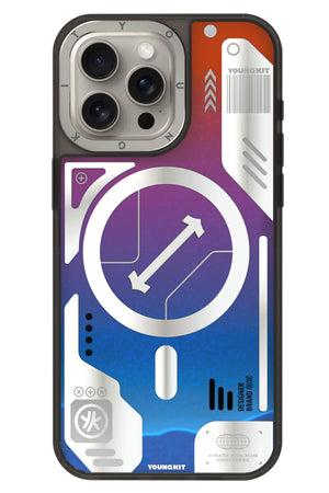 Youngkit Galaxy iPhone 15 Pro Max Uyumlu Kılıf Mavi