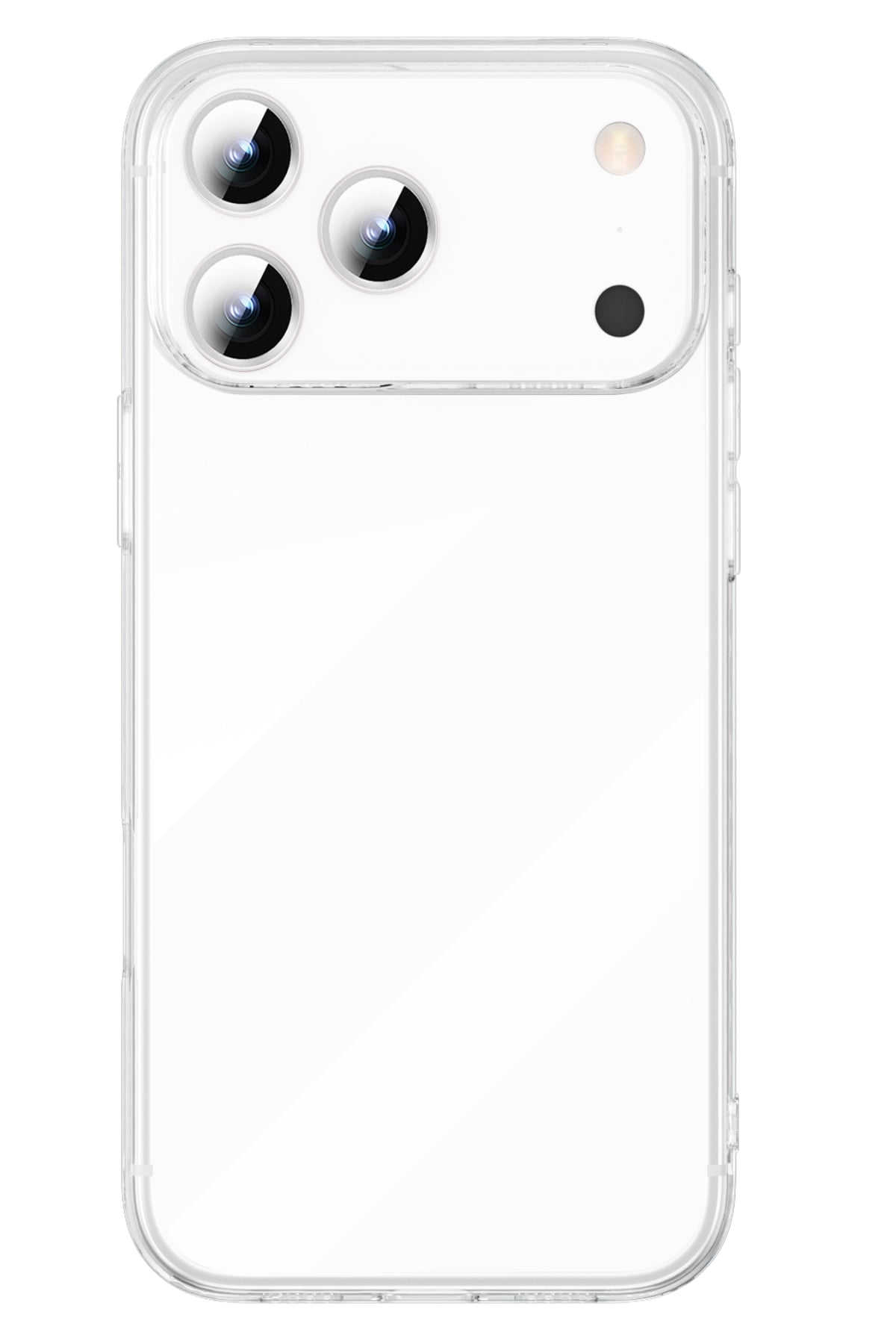 Invisible iPhone 17 Pro Max Kılıf – Şeffaf wiwu