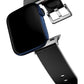 Apple Watch Uyumlu Jina Loop Yumuşak Silikon Kordon Jet Black