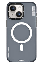 Youngkit Jiansha iPhone 15 Magsafe Buzlu Siyah Kılıf Youngkit
