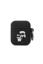 Karl Lagerfeld Karl & Choupette Apple Airpods 2. Nesil Kılıf Siyah Karl Lagerfeld