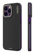 Youngkit Kevlar iPhone 14 Pro Max Magsafe Derin Mor Kenarlı Kılıf Youngkit