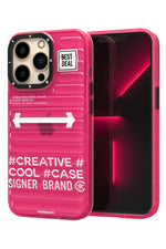 Youngkit Luggage Firefly iPhone 13 Pro Kırmızı Kılıf Youngkit