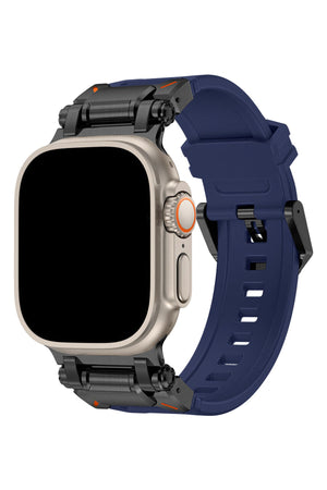 Apple Watch Uyumlu Defense Loop Silikon Kordon Midnav