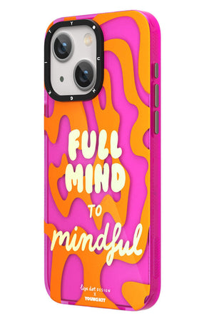 Youngkit Mindfullness iPhone 15 Uyumlu Mor Kılıf