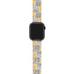 Apple Watch Uyumlu UV Baskılı Silikon Kordon Minimal