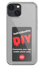 Apple iPhone 15 uyumlu Nfc Resim Yansıtmalı Kılıf Gri bikordon