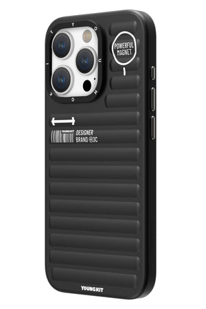 Youngkit Original iPhone 15 Pro Max Uyumlu Siyah Kılıf
