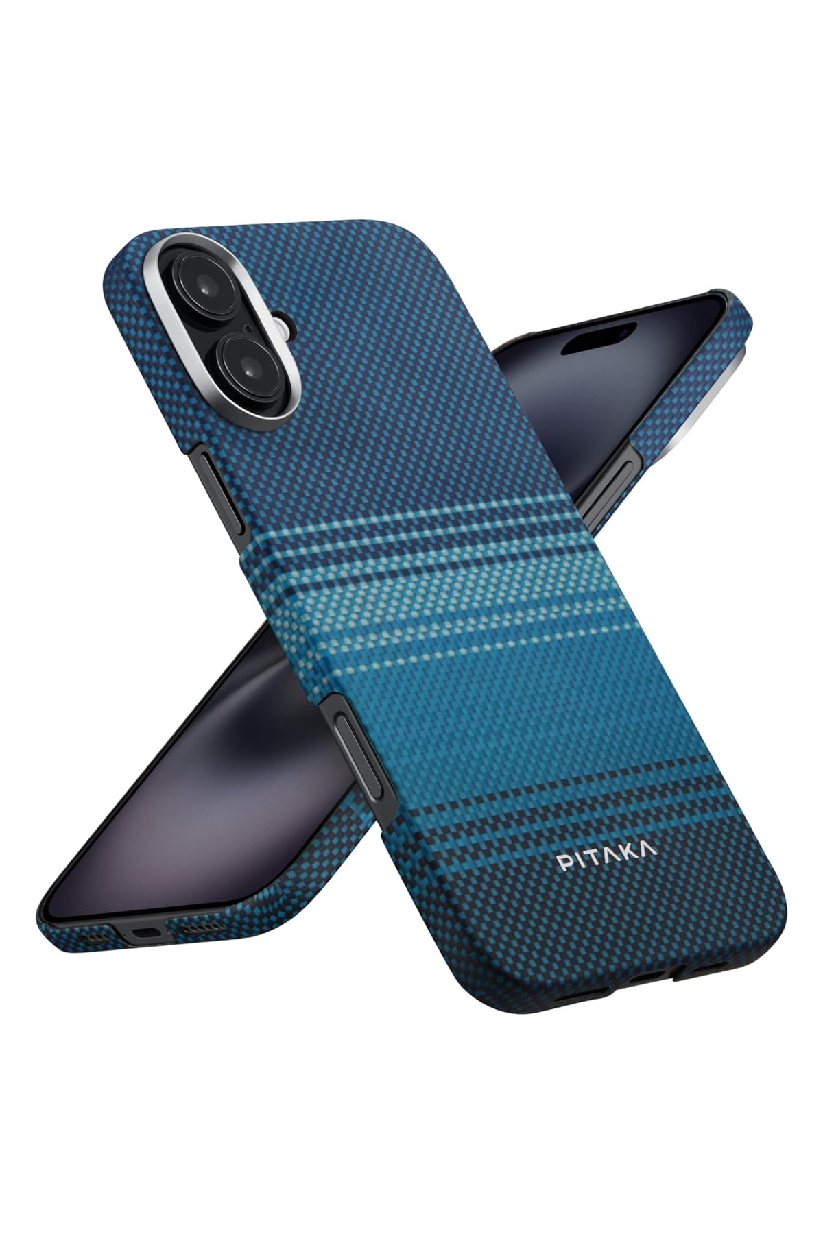 Pitaka Tactile Woven iPhone 16 Plus MagSafe Uyumlu Kılıf Moonrise  Pitaka