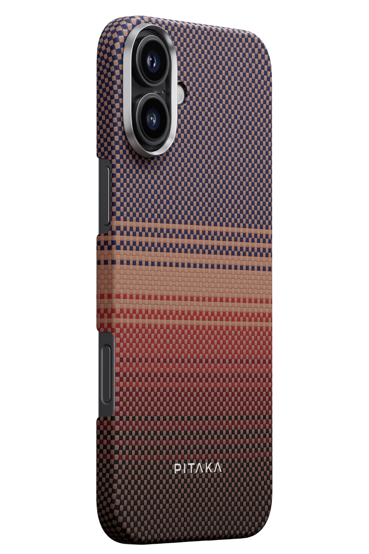 Pitaka Tactile Woven iPhone 16 Plus MagSafe Uyumlu Kılıf Sunset  Pitaka