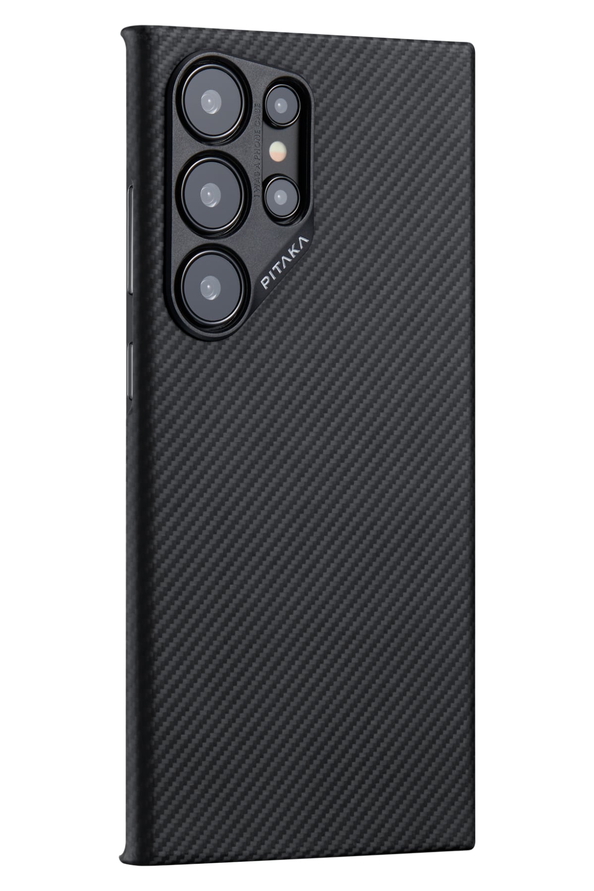 Pitaka Twill Galaxy S24 Ultra Kılıf Magsafe Uyumlu 600D Aramid Fiber  Pitaka