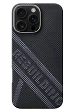 Pitaka Rebuilding iPhone 16 Pro Max MagSafe Uyumlu Aramid Fiber Kılıf Siyah Pitaka
