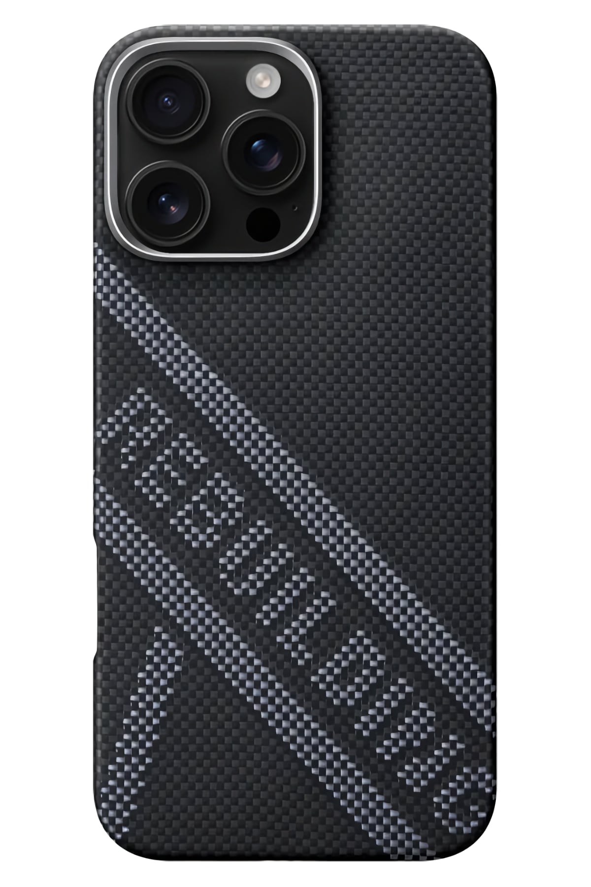 Pitaka Rebuilding iPhone 16 Pro MagSafe Uyumlu Aramid Fiber Kılıf Siyah Pitaka