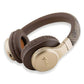 Guess Script Gold Kulak Üstü Bluetooth 5.3 Kulaklık Kahverengi