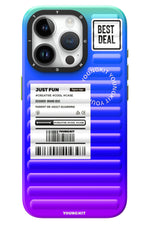 Youngkit Secret Color iPhone 15 Pro Max Uyumlu Mavi Kılıf Youngkit