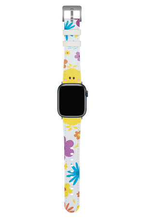 Casebang Apple Watch Uyumlu Sesame Street Kordon Sarı