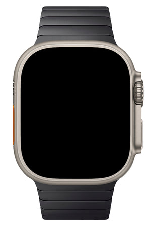 Apple Watch Uyumlu Bilezik Loop Kordon Siyah