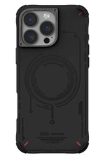 Skinarma Mecha iPhone 16 Pro Max Magsafe Uyumlu Kılıf Siyah SkinArma
