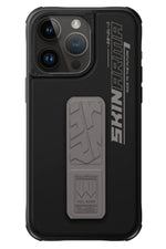 SkinArma Slate iPhone 15 Pro Max Uyumlu Standlı Kılıf Gri SkinArma