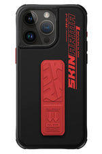 SkinArma Slate iPhone 15 Pro Max Uyumlu Standlı Kılıf Turuncu SkinArma