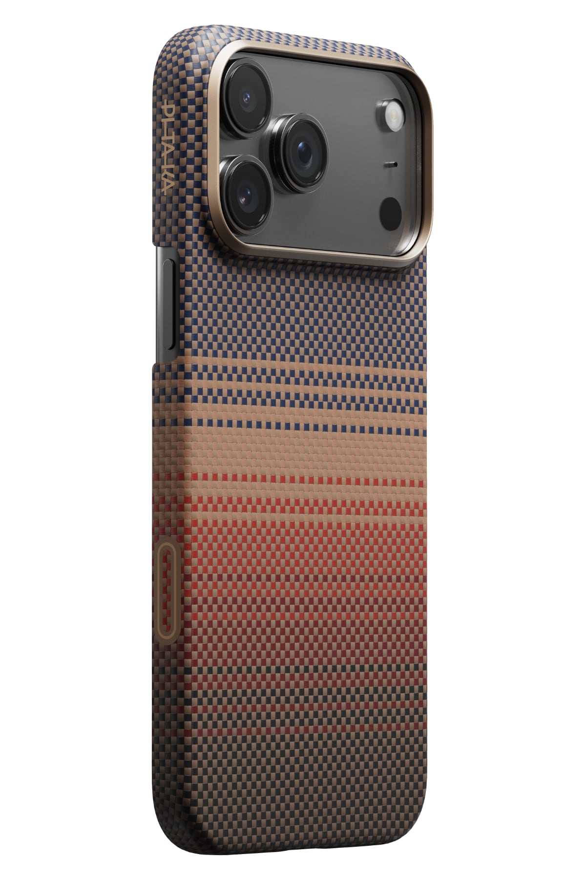 Tactile Woven iPhone 17 Pro MagSafe Uyumlu Kılıf Sunset Pitaka