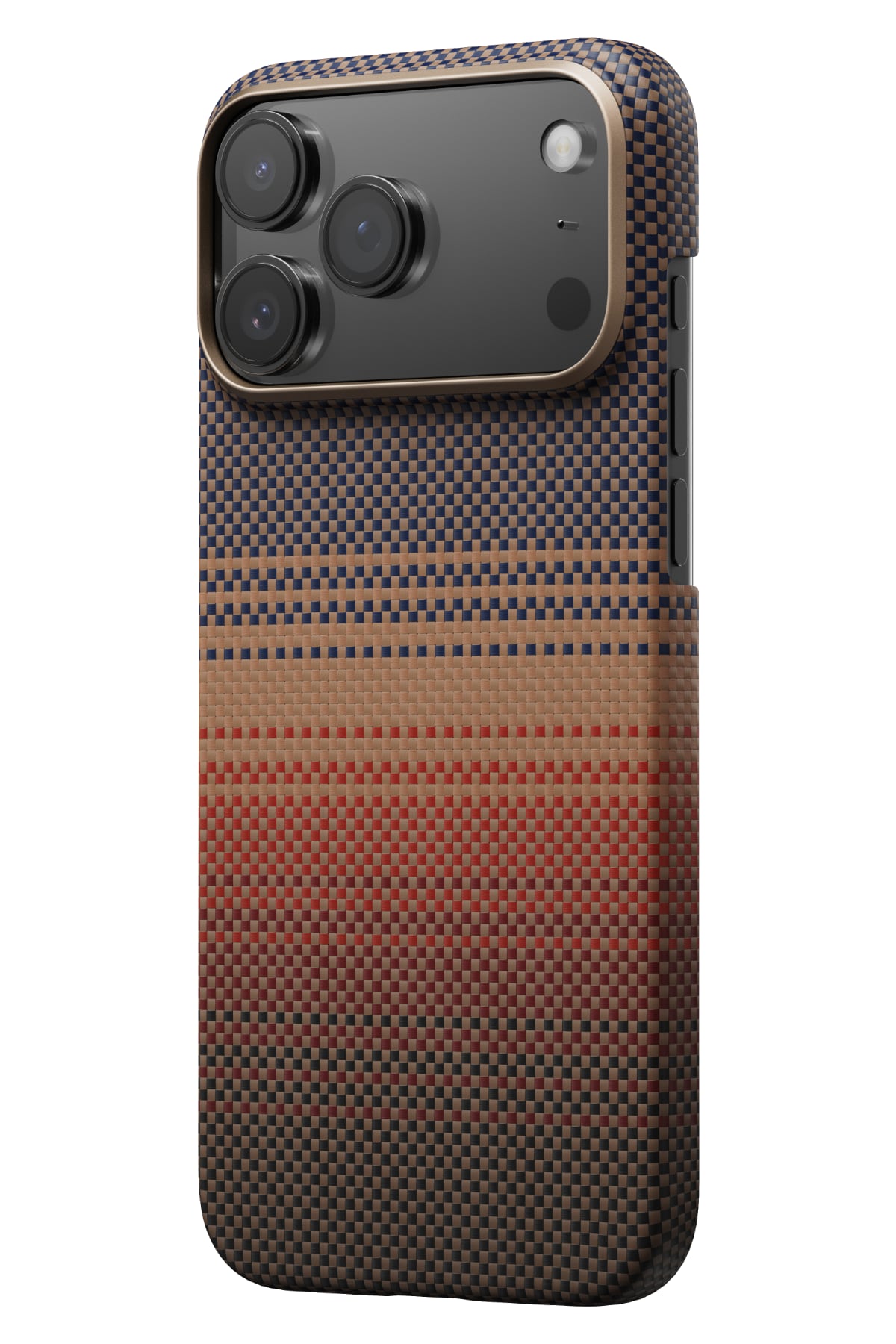 Tactile Woven iPhone 17 Pro MagSafe Uyumlu Kılıf Sunset Pitaka