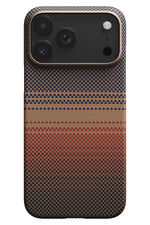 Tactile Woven iPhone 17 Pro Max MagSafe Uyumlu Kılıf Sunset Pitaka