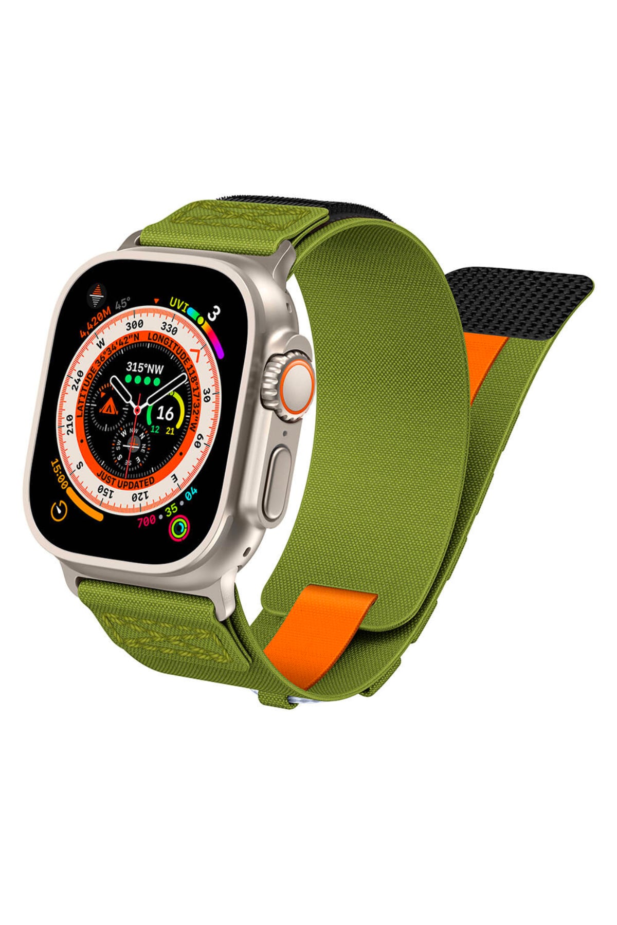 Apple Watch Uyumlu Tactical Loop Kordon Tropical  bikordon