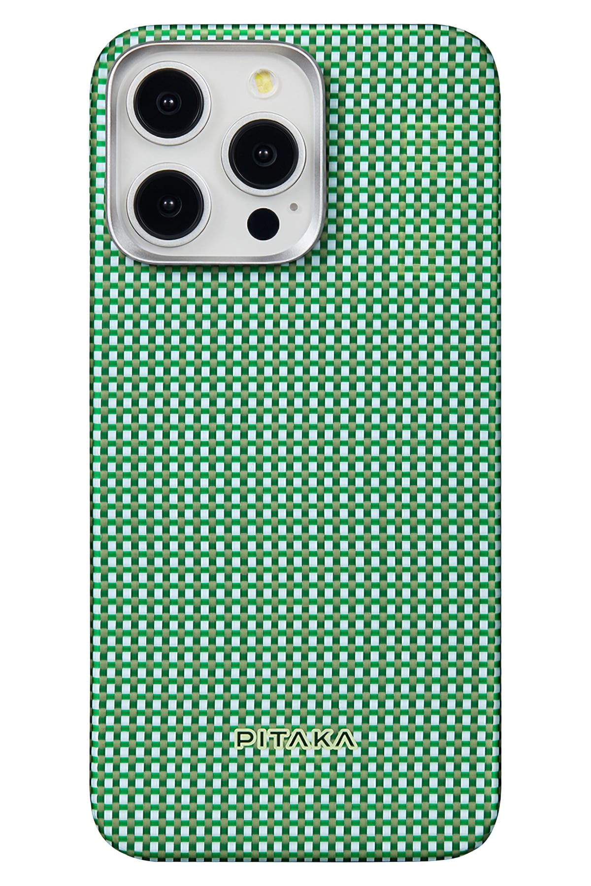 Ultra Slim iPhone 15 Pro Max MagSafe Uyumlu Aramid Fiber Kılıf Forest Green Pitaka