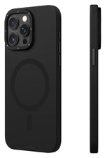 Youngkit Velvet iPhone 14 Pro Magsafe Uyumlu Kılıf Siyah Youngkit