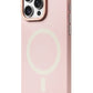 Youngkit Velvet iPhone 15 Pro Magsafe Uyumlu Kılıf Pembe