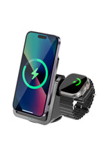 Wiwu Wi-W018 Coolpad Serisi 3in1 Kablosuz Şarj Standı Wiwu