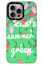 Youngkit Fruity Flavour iPhone 15 Pro Max Uyumlu Kılıf Yeşil Youngkit