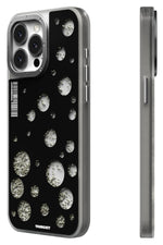 Youngkit Quicksand Beads iPhone 14 Pro Magsafe uyumlu Kılıf Siyah Youngkit