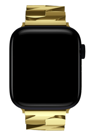 Apple Watch Uyumlu Zigzag Loop Kordon Gold