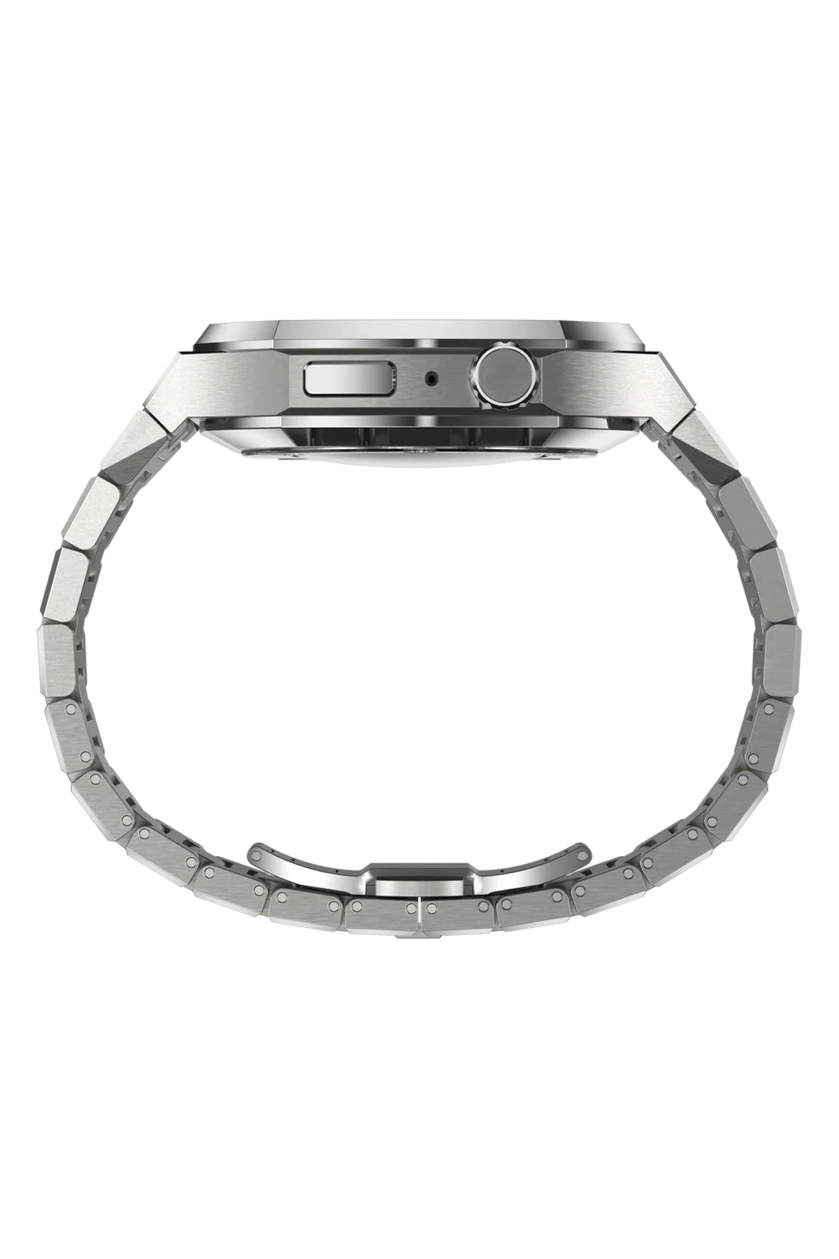 Apple Watch Uyumlu Belize Kasa Koruyucu Kordon Gümüş Gri  bikordon